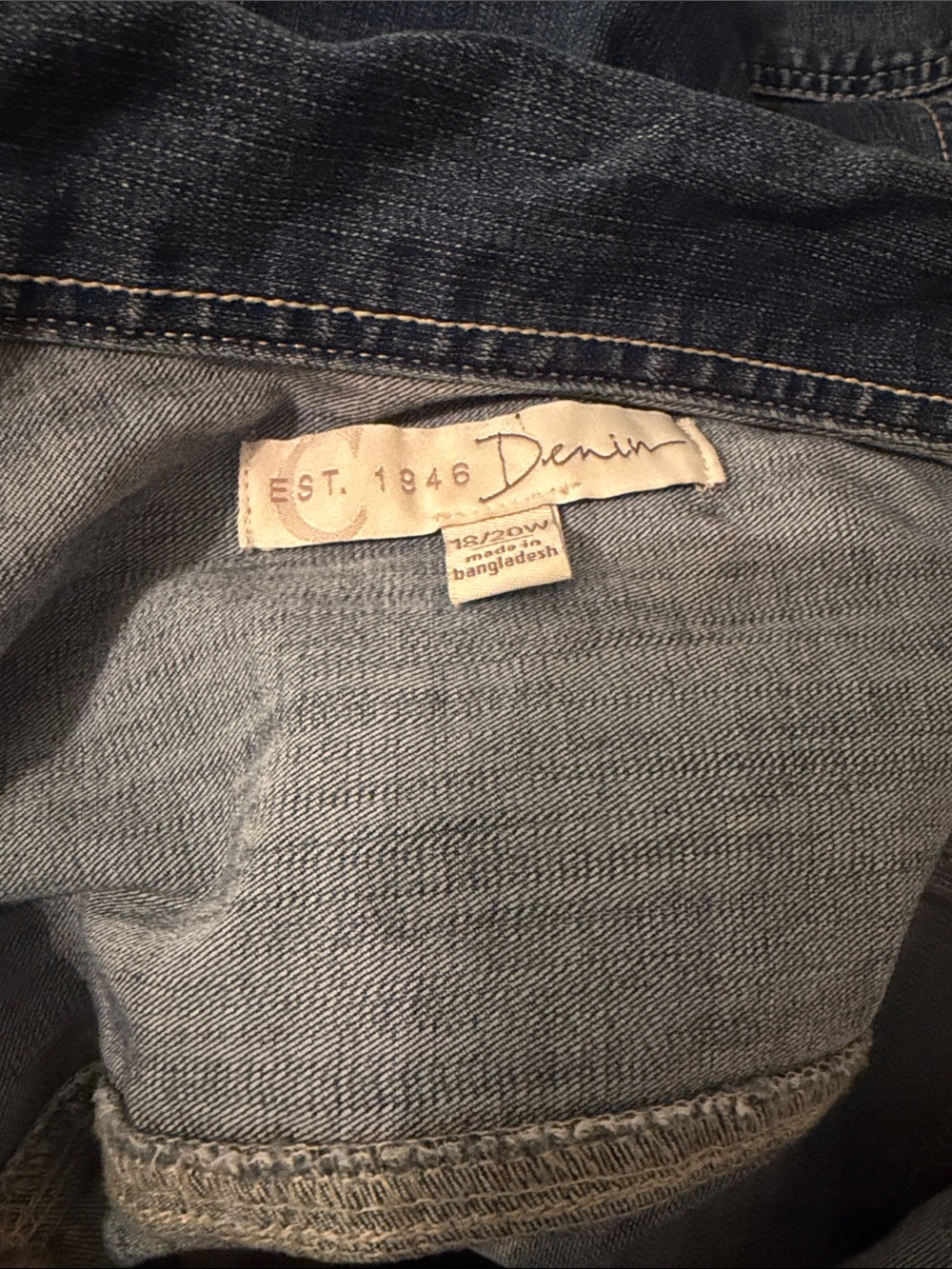 EST. 1946 Women’s Blue Jeans Jacket (32)